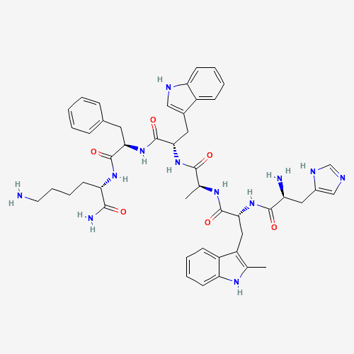 Hexarelin molecular structure